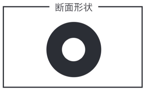 Cuパイプ φ0.4×300