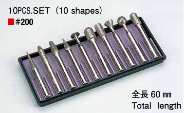ﾂﾎﾞｻﾝ DIAﾋﾞｯﾄ 6.0  #200-10本ｾｯﾄ 別途送料