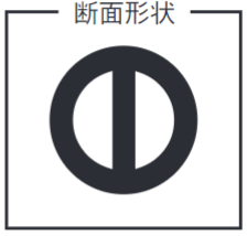 BSコアレスパイプ(N) φ0.9×300